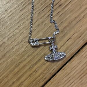 Vivienne Westwood Silver Orb Pendant Necklace